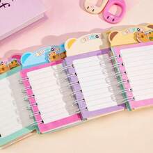 Capybara Adhesive Notebook – Cute Mini Notebook With Decorated Covers And Stickers For Creative Notes - 彩色 - 查看 3