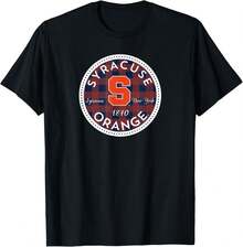 Syracuse University Orange Plaid Badge T-Shirt - màu đen - Xem 1