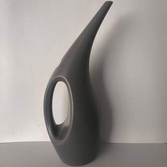 1pc Large-Capacity Plastic Long-Spout Watering Pot - With Adjustable Watering Head, For Domestic Indoor Gardening, Ideal For Household Potted Plant Watering, No Power Needed