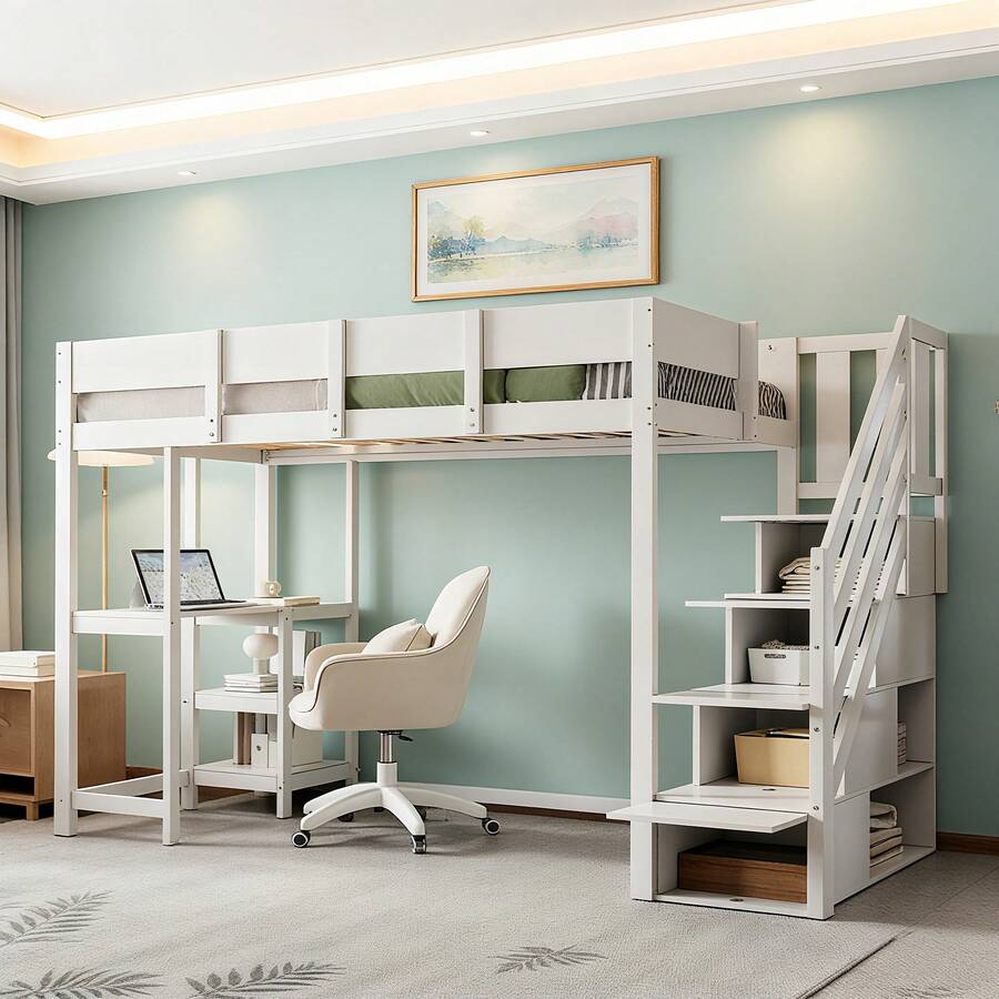 Kids Bed Frames, Headboards & Footboards - White - View 1