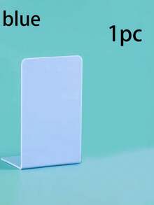 2/1 pieza Soporte de libros de escritorio, Soporte de libros multifuncional, Estantería de libros a prueba de terremotos, Estantería de libros portátil, Acrílico, Organizador de libros, Compartimento independiente, Apertura grande, Adecuado para dormitorio, sala de estar, escuela, dormitorio, escritorio de oficina, papelería, documentos, cocina, baño, regalo de cumpleaños, regalo de Navidad, regalo de Halloween, regalo para compañeros de clase