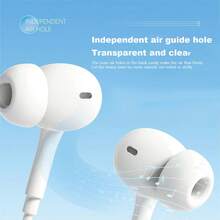 1-2 Packs Type C Earphones Wired USB C In Ear Headphones For IPhone 15 16 Pro 15 Pro Max, Compatible With Most Type C Jack Devices Smartphones,Stereo Noise Canceling Isolating Headsets