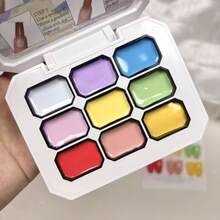 Simwey 9 Kinds Of Colorful Gradient Solid Nail Polishes, No Need To Wipe, Gentle On The Edges Of The Nails, High-Saturation Semi-Flowing Soft Nail Polish, Suitable For DIY Manicures And Nail Salon Designs. Back-To-School Gifts, Wedding Festival Supplies - 11 - 查看 7