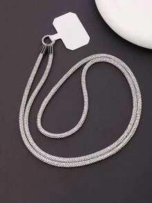 1 件水钻手机挂绳，镶钻斜挎链，闪钻链手机防丢链，独特时尚的挂脖斜挎包 - 彩色 - 查看 12