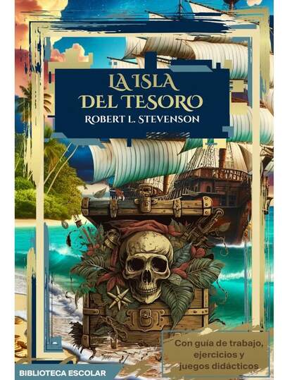 La Isla Misteriosa. - Libro Del Autor: Julio Verne.  Colección: Biblioteca Escolar. (Síntesis Del Libro) Edad: + 12 años. Género: Narrativa, Épica.  Formato: Pasta Blanda Páginas: 95 Medidas: 21 cm x 14 cm. - Síntesis del libro - Con Guía de Trabajo – Preguntas De Comprensión Lectora - con Ejercicios y Actividades Didácticas. – Para jóvenes de 12 años en adelante.  Huyendo del terrible Conflicto de Secesión, cinco viajeros estadounidenses sobreviven a un naufragio al llegar a una isla desierta. Guiados por el ingeniero Smith, enfrentarán una serie de extraños fenómenos que pondrán a prueba todas sus habilidades de supervivencia y conocerán grandes personajes como el marinero Tom Ayrton y el famoso capitán Nemo.  JULIO VERNE, novelista, poeta y dramaturgo francés, conocido por sus novelas de misterio y aventura. Su obra es considerada una de las mayores influencias para el desarrollo de la ciencia ficción..