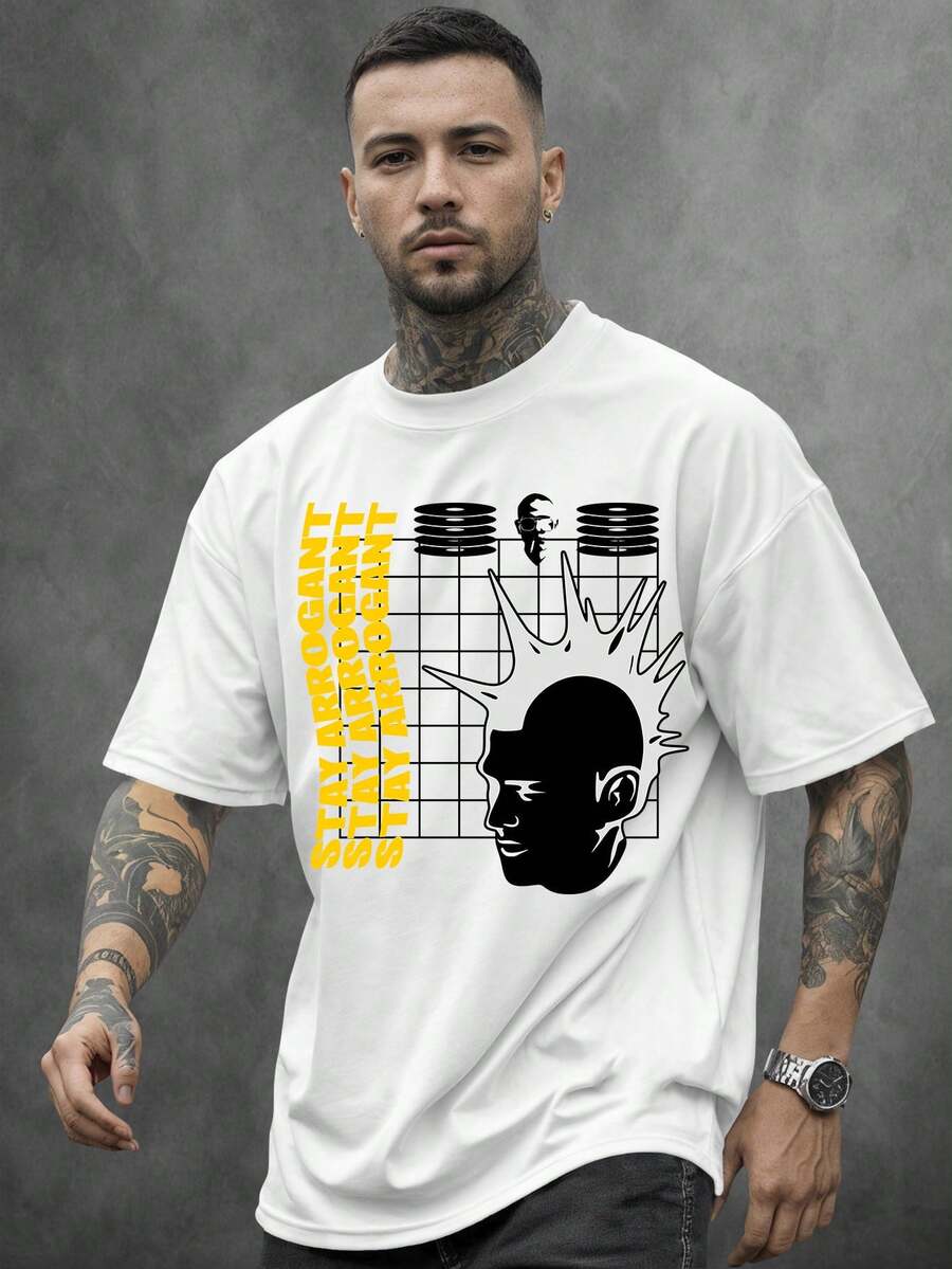 Men T-Shirts - 白色 - 查看 1