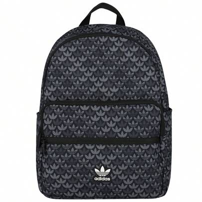  Zaino adidas nero con logo del Trifoglio REF IU0009
