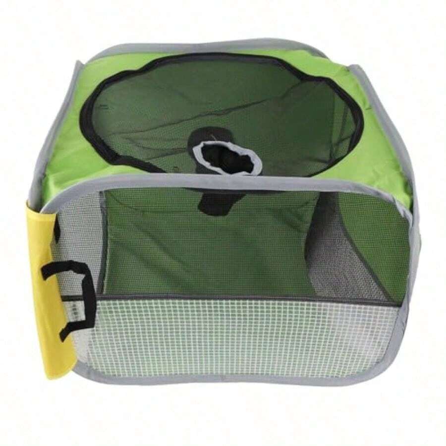 OKJHFD Portable Dog Crate Pet Drying Box Folding Portable Oxford Fabric Water Resistant Transparent Windows Pet Drying Crate For Cats Dogs - 911 - Ver 1