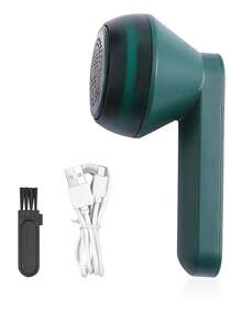 Hairball Trimmer,USB Rechargeable Clothing Dehairer,ABS+Stainless Steel Blade Electric Hairball Remover For Clothes, Toys And Furniture Home Essentials - Multicolor - View 13