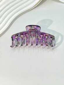 1 buc/3 buc/6 buc model geometric casual din plastic ABS (rășină ABS) 2025 agrafe de păr noi, vândute la preț redus, potrivite pentru pictură, plumeria, vacanță, călătorii, petrecere, ziua de naștere, birou, plajă, coafură de vacanță, set combinat cu gheare de păr, agrafe cu gheare pentru toate anotimpurile accesorii de păr de iarnă