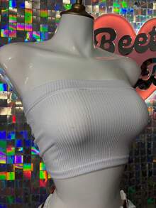 Conjunto de top y falda con jaretas de estampado de vaca - Café integral - Ver 3