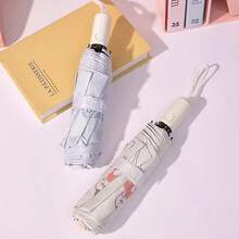 Chiikawa Series Auatic Umbrella Women's Sunade UV Protection Cartoon Cute Momonga Sun Rain Dual Use Portable Foldable Sun Protection Umbrella - 2 - View 1