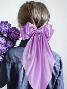 10/20个随机颜色超大蝴蝶结发夹，多种颜色可选，适合女孩和青少年，长尾蝴蝶结发夹，适合女孩日常佩戴，圣诞节、节日、生日派对礼物、情人节礼物、女孩配饰 - 彩色 - 查看 6