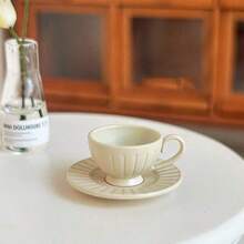 迷你马克杯,法式迷你竖款咖啡杯盘套装,迷你咖啡杯盘,1:12 1:6微缩场景娃娃屋配件,创意迷你咖啡杯,花盘摆件,北欧风马卡龙系列咖啡杯,向日葵咖啡陶瓷杯盘,圣诞礼物,新年礼物,圣诞微场景摆件 - 彩色 - 查看 21