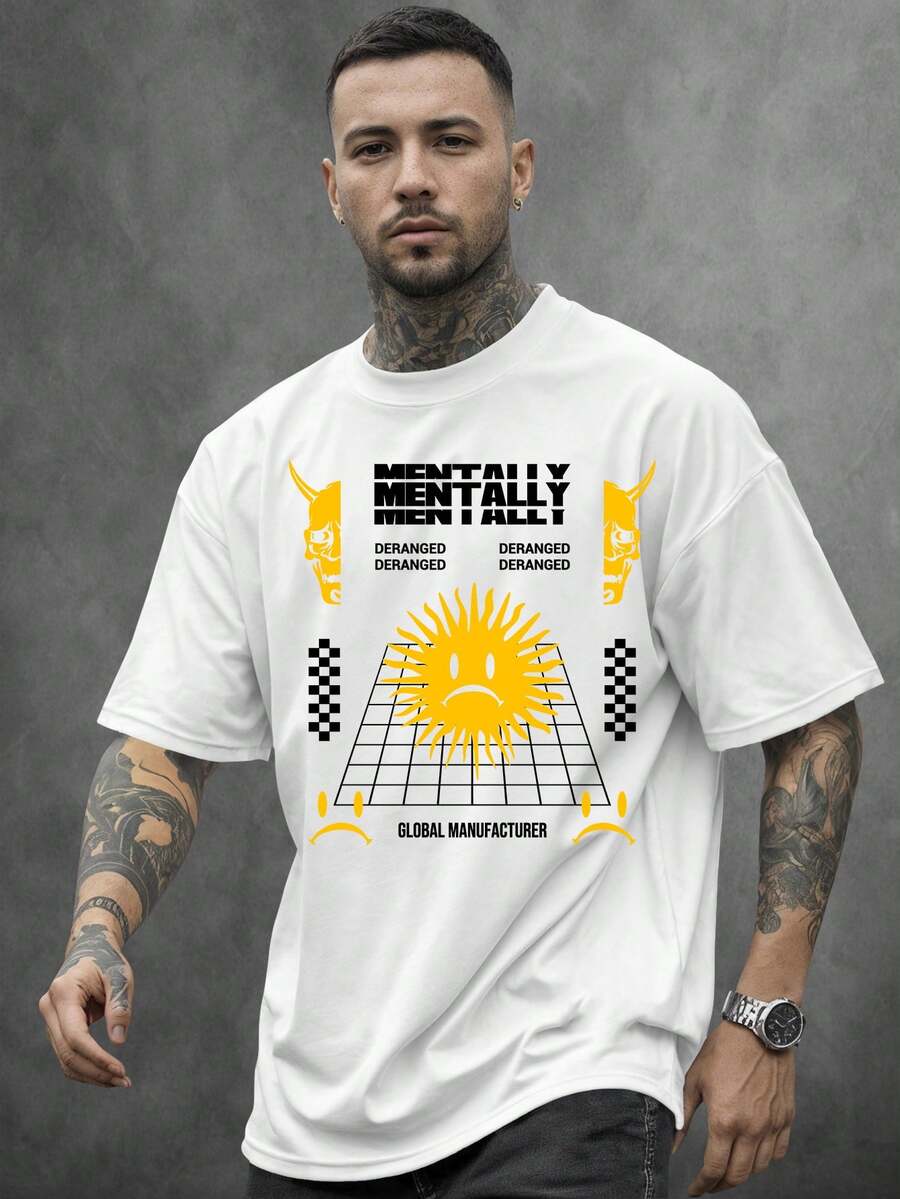 Men T-Shirts - 白色 - 查看 1