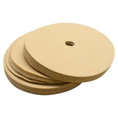 Pack Disposable Percolator Coffee Filters, 3.75 Inch Natural Unbleached Disc Percolators, Coffee Pot Natural