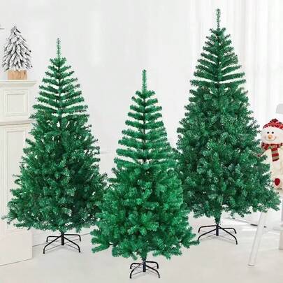 1pc White, Green, Pink Artificial Christmas Tree With Snow - Realistic Plastic Holiday Decor, Suitable For Home, Store Or Plaza Display Indoor Christmas Decoration | Cozy Holiday Design | Fluffy Branch Texture, Christmas Tree Ornament White Flocked Christmas Tree PVC Fake Snow Christmas Tree Flocked Xmas Tree For Mall Window Display, Rust-Proof Craftsmanship, Please Purchase With Confidence Christmas Decorations Winter Room Decor Christmas Decorations Home Christmas Gifts Christmas Decor