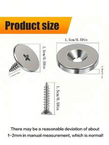 Magnetische Schranktürschließung Metall Magnetverschluss, geeignet für verdecktes Schließen - anwendbar auf verschiedene Materialien, Küchenglasfronten und Möbelschränke, Magnetschubladen-Schlösser, Magnetschlösser