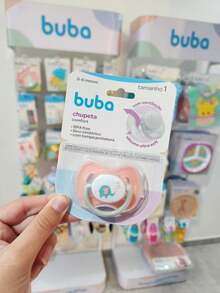 Bico Chupeta Buba Kit 02 chupetas e unitário tamanho 1 e 2 Recém Nascido Menino Menina - Multicolorido - Visão 20