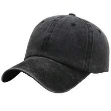 1pc Embroidered Coconut Tree Washed Baseball Cap, Adjustable Outdoor Sun Protection Casual Hat For Spring/Autumn Travel Beach Vacation Women, Y2K Style