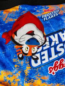 5pcs Men's Hip Hop Style Brief Underwear, Digital Print Boxer Briefs With Spandex, Suitable For Sports, Boxing, Cycling, Cartoon Fashionable Pattern Breathable Comfortable Stretchy Trunks - Multicolor - View 8