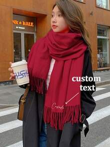 وشاح مربع من الساتان مع طباعة حرفية، وشاح رقيق كالحرير - هدية شخصية للسيدات