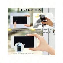 1pc Silicone Suction Cup Phone Case Holder, Double-Sided Suction Cup, Phone Suction Cup, Octobuddy, Sticky Phone Grip, Sticky Phone Holder (Before Use, Must Be Carefully Cleaned To Ensure The Surface Is Clean And Flat. Stick It For Half An Hour Before Use) Suitable For IPhone, Android Phone, Birthday Gift, Family, Friends Phone Holder Mobile Phone Accessories - 彩色 - 查看 8