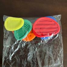 6-Pack Silicone Fidget Sensory Stones|Textured Soft Worry Stones|Office Desk Stress Relief Items|Quiet Classroom Calming Tools|Travel Pocket Anxiety Relief Gadgets|Daily Sensory Training Aids|Home Relaxation Tactile Products - 彩色 - 查看 6