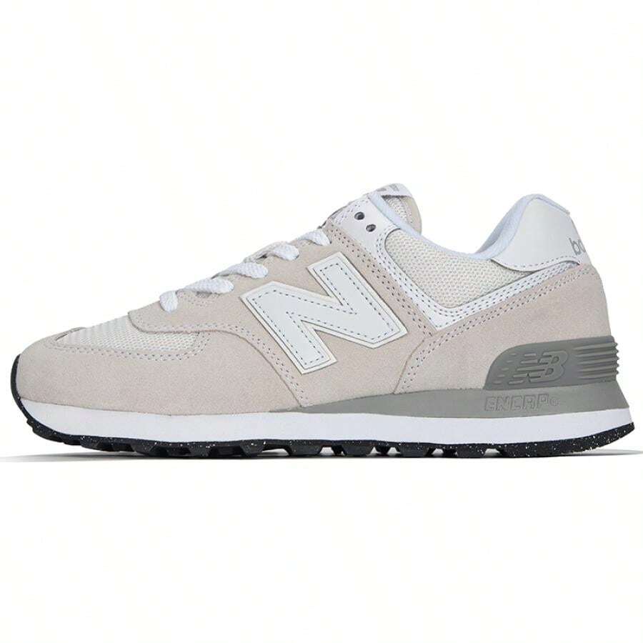 New Balance 男女通用休闲鞋 574 系列，柔软内衬，透气舒适，经典复古鞋款 ML574EVW-D - 26812 - 查看 1