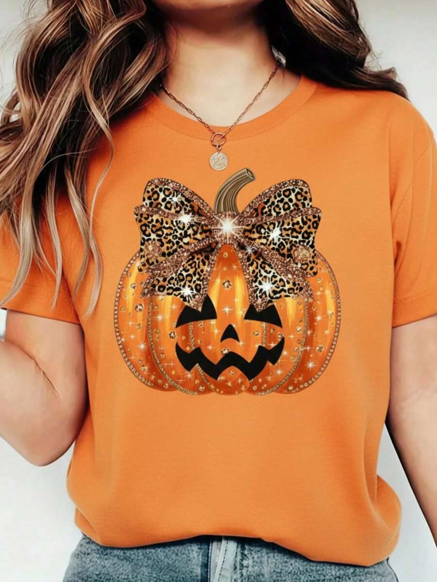 Women T-Shirts - Orange - View 1