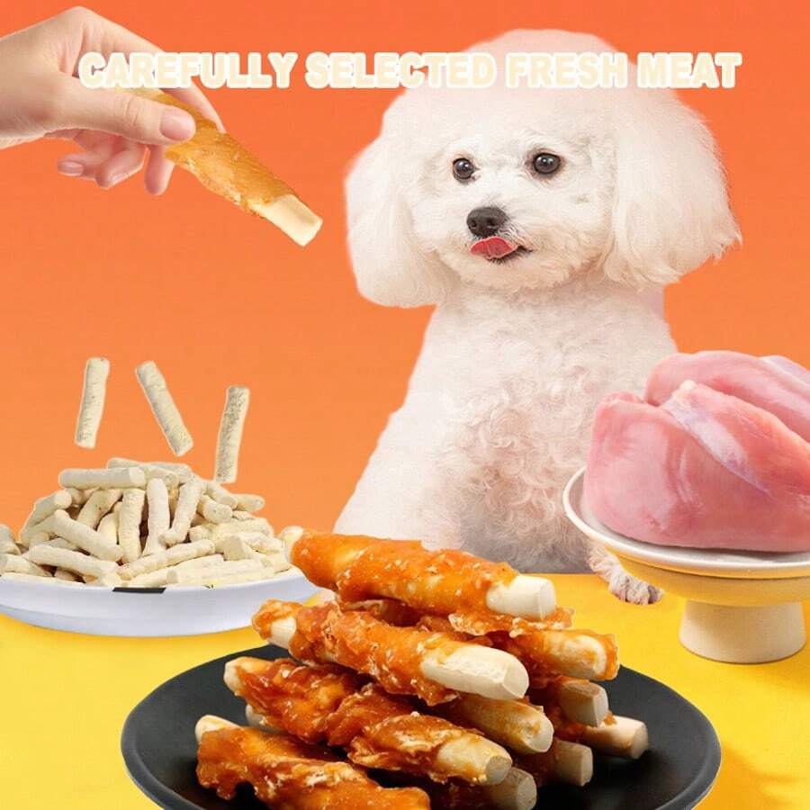 Dog Snacks, Meat Stick High Protein Jerky Training, Highly Digestible, Minimally Processed, Suitable For Small, Medium And Large Dogs 260g