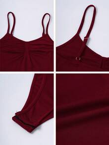 GAOVOT Y2k Sexy Hot Girl Tight All-Season Sporty Casual Halter Jumpsuit