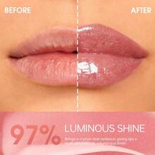 Pudaier 1 件不粘唇彩，持久保湿镜面水光泽，易于混合的润唇膏，适合生日圣诞礼物 - #10 - 查看 3