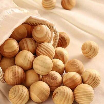 Bộ 5/10 viên long não tự nhiên, hương gỗ tuyết tùng, có tác dụng đuổi mối mọt, nấm mốc và côn trùng, thích hợp sử dụng trong tủ quần áo, phòng tắm, phòng ngủ, gầm giường, nhà kho, phòng chứa đồ, v.v.