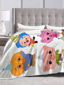 Plim Plim  Blanket Flannel Blanket, Super Comfortable Winter Warm Blanket Summer Air Conditioning Blanket, Soft And Light Bed Sofa Decoration, Not Easy To Shed, Machine Washable - màu đen - Xem 8