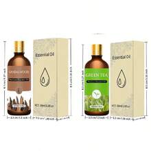 100ml/30ml 大瓶装优质檀香精油，100% 纯天然，适用于扩香器、加湿器、自然风格 | 滋养油，节日礼物 - 檀香木 - 查看 14