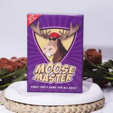 驼鹿大师卡牌游戏 - 适合所有年龄段的疯狂派对游戏，玩法搞笑，笑到流泪，非常适合家庭聚会、派对和游戏之夜，与朋友和家人一起享受乐趣 - 彩色 - 查看 2