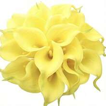 Artificial Simulation Hand Feel PU Horseshoe Lotus Bouquet Artificial Flower Plastic Flower Wedding Living Room Decoration Placement Flower