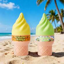 1 Bottle 100ml Flameless Diffuser Liquid In Ice Cream Shape, 4 Fragrance Sprays, With Refreshing And Soothing Effects. Made With Premium Fragrance Ingredients, An Ideal Gift For Friends And Family During Christmas. - Multi Scents - View 11