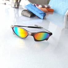 Penny Sunglasses Colorful Fashion Juliet Sun All-Match Unisex Metal Foot Plastic Frame - 七彩色 - 查看 1