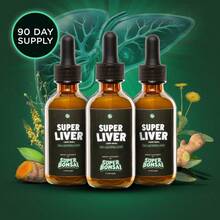 SuperBonsai Super Liver – Natural Liver Support With Milk Thistle & Dandelion Root – Detox, Support & Cleanse – GMO-Free, Gluten-Free, Vegan - 3 件裝 - 查看 4