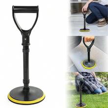 600lbs Capacity Standing Assistance Aid, Height Adjustable 40-51cm Mobility Support Tool With Stable 18cm Anti-Slip Base - Black - View 4