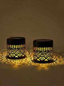 4/2/1 st nya solcellslampor för gångstigar, lämpliga för utomhusträdgård, solcellslampor för trädgårdsgångar, solcellslampor för utomhuslandskap, med rörelsesensor, lämpliga för trädgård, gräsmatta, gångvägsdekorationer, jul-, halloween- och nyårspresenter - Multifärgad - Visa 4