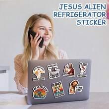 20pcs Large Size Magnetic Christmas Kitchen Religious Fridge Whiteboard Storage Cabinet Jesus Christ Christian Fridge Magnets, Home & Office