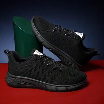 New Couple Socks Shoes, Breathable Slouchy Shoes, Casual Sports Shoes, Plus Size, Solid Color, Metal Eyelets, Suitable For Home And All Seasons