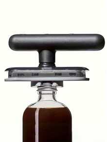 Adjustable Multi-Function Bottle & Jar Opener - Easy Grip Manual Kitchen Tool, Made Of Durable ABS Material, No Power Needed, Ideal For Gatherings And Everyday Use, Bottle Opener - Multicolor - View 5