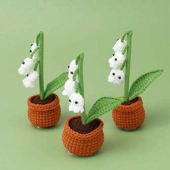 1 pieza Decoración de regalo con tema de Halloween, maceta pequeña de fantasma tejida a mano, decoración de escritorio de estilo Ins, figura 3D de fantasma, adecuada para fiesta de Halloween/regalo de vacaciones/broma de oficina/decoración divertida de escritorio, estilo retro americano, extravagante pero no aterrador