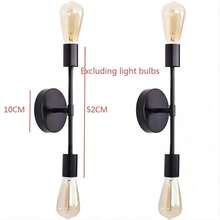 2pcs Modern Matte Black Or Gold Country Style Wall Sconces With Fabric Shades, Suitable For Bedroom, Bathroom, Vanity, Living Room, Mirror, Hallway And Kitchen - Two Wall Lamps - View 15