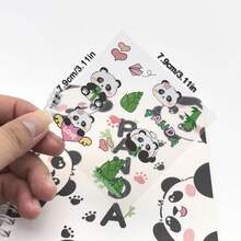 1个随机A5熊猫线圈笔记本加厚笔记本横式笔记本60张。学校用品。文具。 - 彩色 - 查看 9