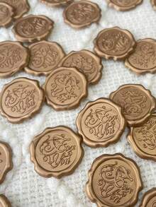 Vintage Schreibwaren-Set, Leinen-Muster Umschläge, Schreibwaren-Set, Retro Liebesbriefe, individualisierte chinesische Kraftpapier-Einladungen, Postkarten, Wachsversiegelte Umschläge, geeignet für die Herstellung von Einladungen, Dankeskarten, Liebesbriefen und Korrespondenz. - Verschiedenfarbig - Übersicht 6